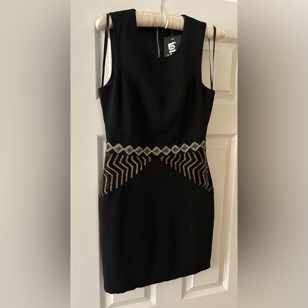 Gorgeous black mini with sequin detail